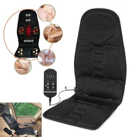 8 Mode 3 Intensity Car Massage Chair Cushion Body Neck Back Lumbar Massager Relaxation Seat Heater Pad For Car Household