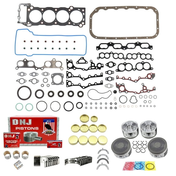 DNJ EK938 Engine Rebuild Kit Fits Cars & Trucks 1995-2004 Toyota Tacoma 2.4L DOHC L4 16V 2438cc 2RZFE