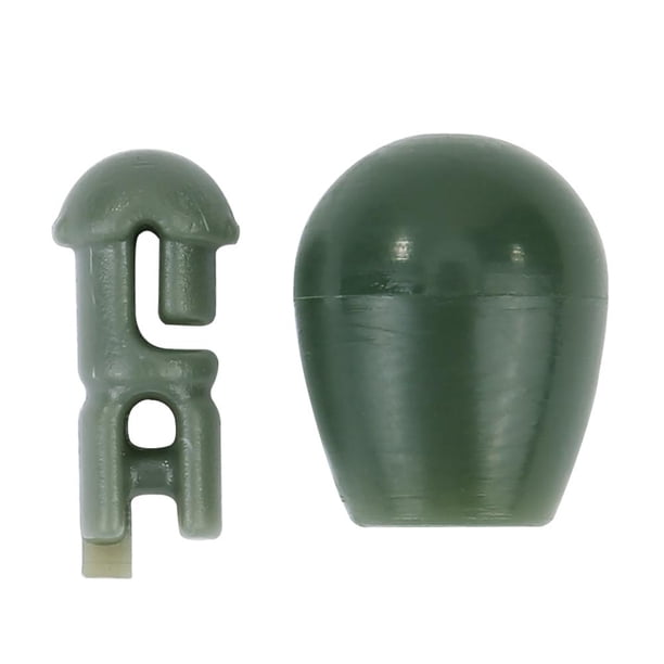 Tmvgtek 10 Soportes Para Línea De Alimentador De Método De Cuentas De Cambio Rápido Para Pesca De Carpa (L Verde Oscuro) Tmvgtek pescar