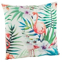 Fennco Styles Home Indoor Outdoor DÃ©cor Tropical Print Throw Pillow
