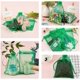 thumbnail image 4 of 100 bolsas de organza verde para el Día de San Patricio, bolsas de joyería de 5 x 7 pulgadas, bolsas de regalo, bolsas transparentes con cordón, bolsas de regalo para recuerdos de fiesta o boda., 4 of 5