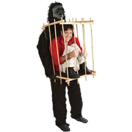 Get Me Outta This Cage Men's Adult Halloween Costume, One Size, (44)