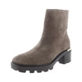 thumbnail image 1 of Nine West Womens Remmie Suede Square Toe Ankle Boots, 1 of 3