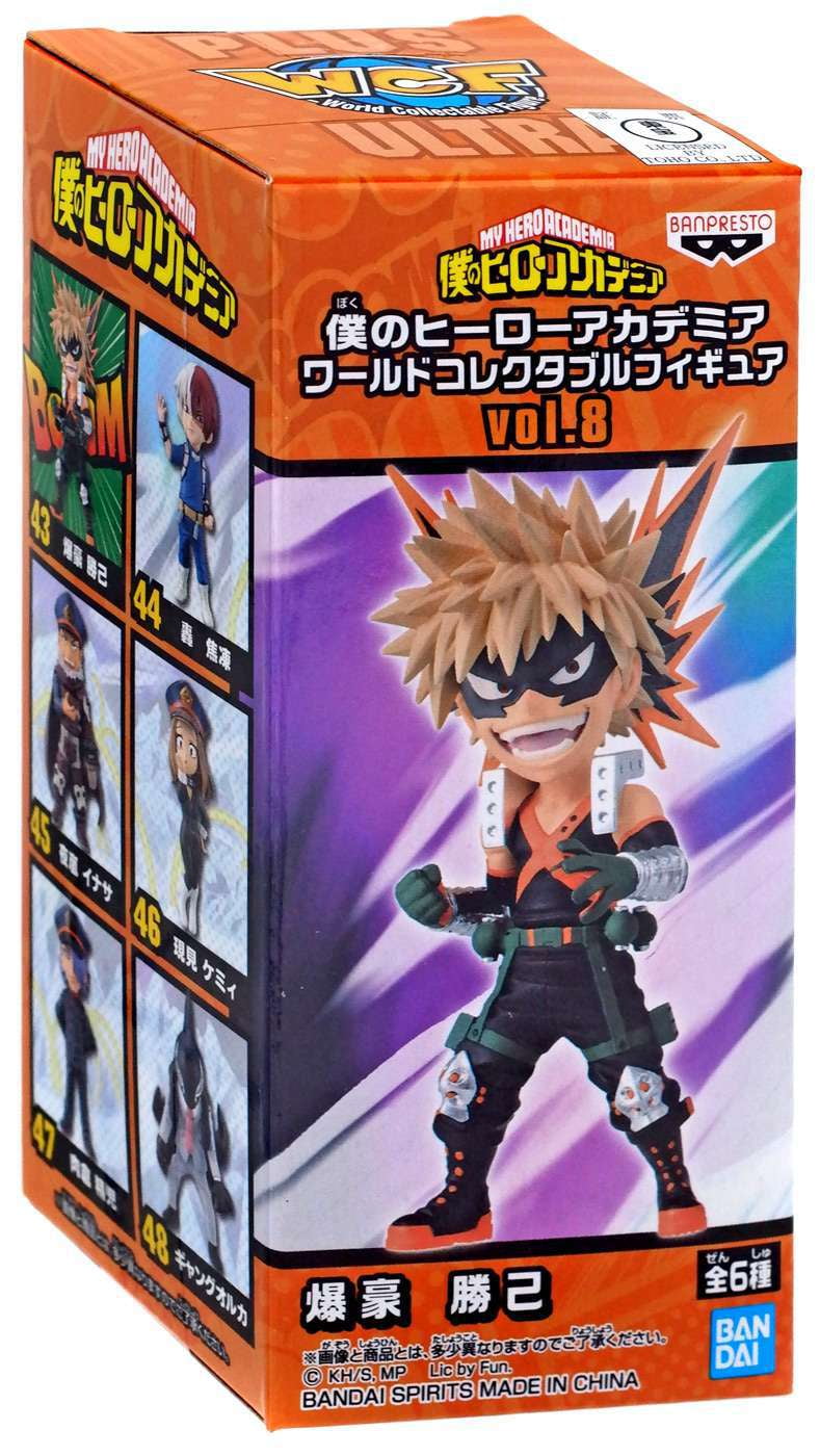 BANPRESTO - エニシ  ワーコレ 8.18.21.22.26.29.12 My Hero Academia WCF World Collectable Figure Vol. 8 Seiji
