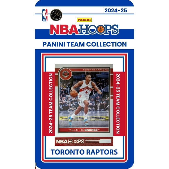 2024-25 Hoops Factory Sealed Team Set Raptors RJ Barrett Scottie Barnes