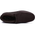 thumbnail image 4 of EXNOVFCMen Shoes Winter Snow Boots Cotton-padded Slip on Casual Warm Walking Sneakers House Shoes, 4 of 14