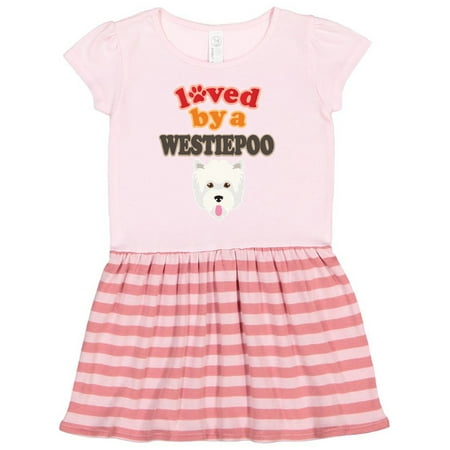 

Inktastic Westiepoo Dog Lover Gift Toddler Girl Dress