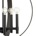 thumbnail image 3 of P400392-31M Progress Lighting Allegheny - 6 Light Chandelier-35.5 Inches Tall and 32 Inches Wide-Matte Black Finish, 3 of 16