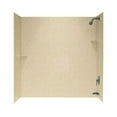 thumbnail image 5 of Swan Solid Surface 60'' x 60'' x 30'' Three Panel Shower Wall, 5 of 7