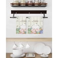 thumbnail image 3 of Easter Kitchen Dish Towels for Drying Dishes Set of 3, Spring Rabbit Ears Foot Colorful Eggs Leaf Floral Waffle Weave Microfiber Hand Tea Bathroom Towels Quick Dry & Absorbent Towel 15.7x23.6, 3 of 7