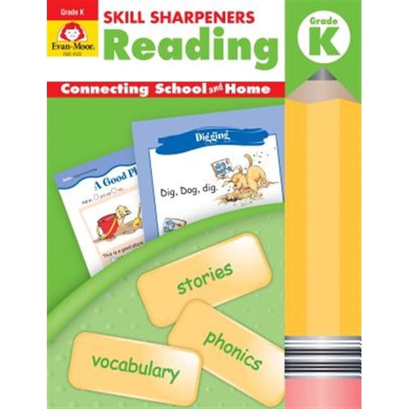 Pre-Owned Skill Sharpeners: Reading, Grade Kindergarten Workbook Paperback
