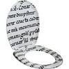 Designer Toilet Seat, Latin