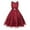 R229-Hot Pink, variant on RMGVDSD Girl's Dress Sleeveless Fluffy Tulle Princess Dresses Elegant Birthday Party Gown Kids Wedding Pageant Flower Girl Dress Fashion Party Dress