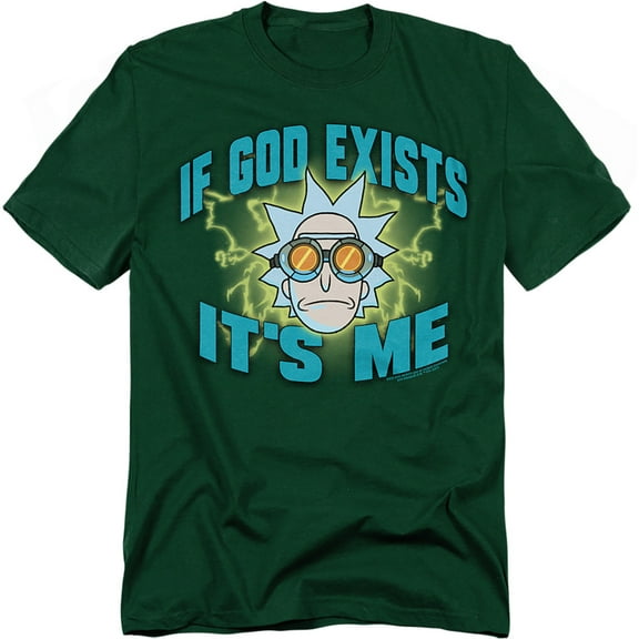 Rick and Morty If God Exists Unisex Adult T-Shirt