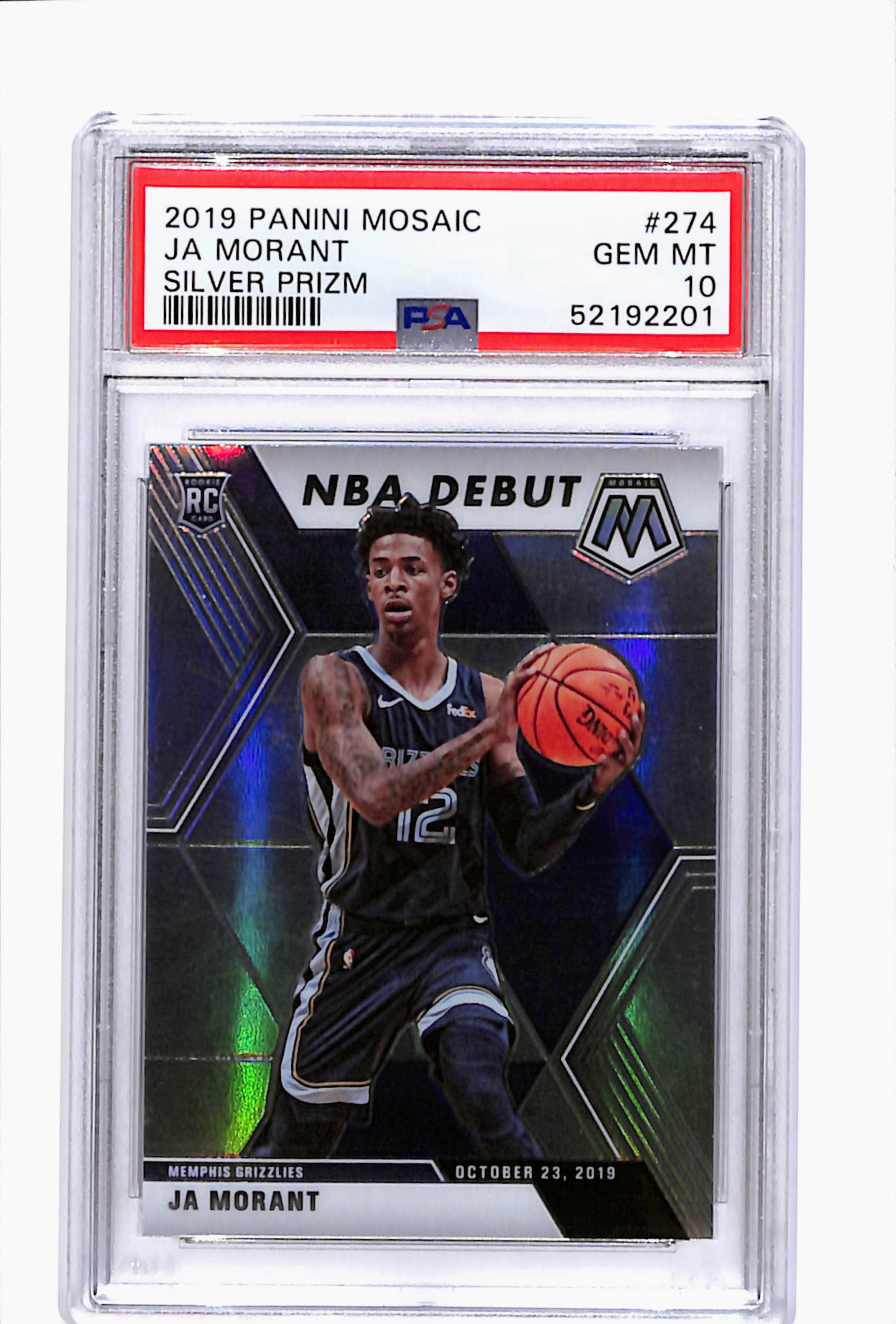 Ja Morant Rookie Card Psa 10