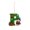 P, variant on Yyuenw A to Z Alphabet Christmas Ornaments 3.15"/80mm 2D Acrylic Pendants Hanging Decor for Xmas Tree Wreath Mantel