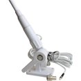 thumbnail image 1 of Tram 1607-HC Pretuned VHF 3 dBd Gain Marine Rachet-Mount Fiberglass Antenna, 20 ft. RG58 Cable and FME-Female Connector with PL-259 Adapter, 46 in. Tall, 1 of 1