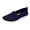 Royal Blue, variant on Mfakffe Womens Breathable Knit Slip On Walking Shoes Lightweight Comfort Flat Sneakers Casual Non-Slip Daily Loafer Shoes