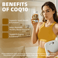 thumbnail image 4 of (2 PACK) Beworths CoQ10 Capsules 200mg | 240 Count | Non-GMO and Gluten Free Supplement | High Absorption, 4 of 8
