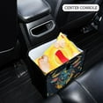 thumbnail image 3 of Qxltty Bullhead Car Dumpster Collapsible Rear Seat Suspension Trash for Front Seat Center Console in Vehicle, 3 of 8