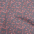 thumbnail image 1 of oneOone Rayon Red Fabric Floral Craft Projects Decor Fabric Printed By The Yard 56 Inch Wide, 1 of 5