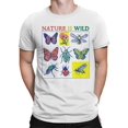 thumbnail image 2 of Nature Is Wild: Insects & Flowers Men's T-shirt, 2 of 3