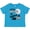 Turquoise, variant on Inktastic Little Brother and Biggest Fan Baseball Family Fan Boys or Girls Baby T-Shirt