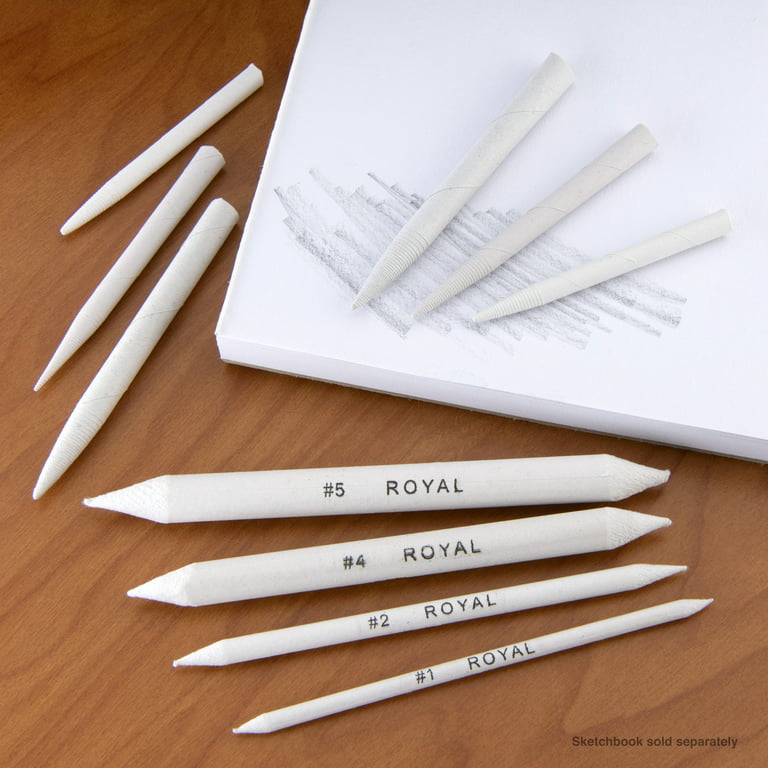 Royal & Langnickel Essentials - Blending Stumps Drawing Tool Set - 10pc