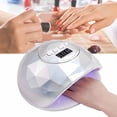 thumbnail image 1 of PARMOON 39 UV LED Lamps Nail Dryer Colorful Laser Reflective Irregular Design Nail UV Gel Nail Fast Drying Nail Art Tools, 1 of 6