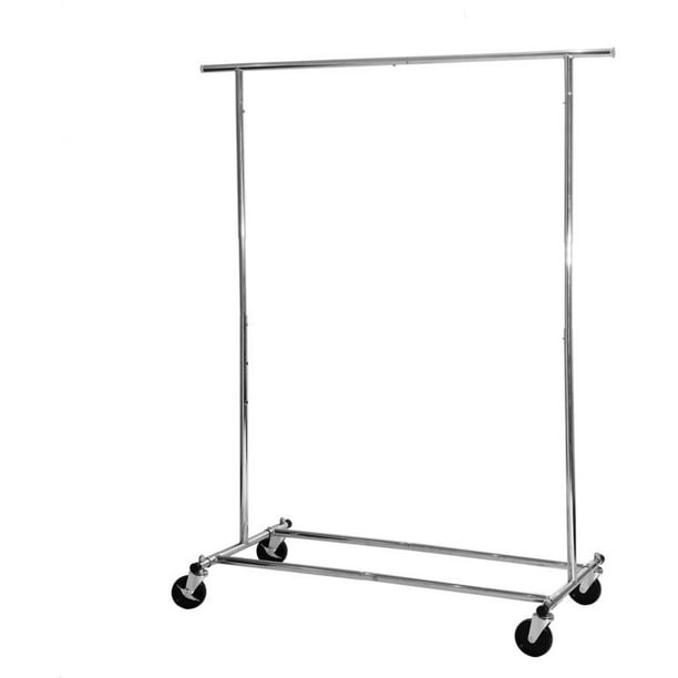 Seville Classics Commercial SingleRod Garment Rack