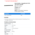 thumbnail image 2 of Front Track Bar - Compatible with 1990 - 1997 Ford F-250 4WD 1991 1992 1993 1994 1995 1996, 2 of 2