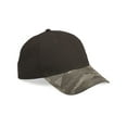 thumbnail image 4 of Outdoor Cap - Canvas Crown with Weathered Camo Visor Cap - GHP100, 4 of 5
