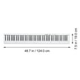 thumbnail image 2 of Keyboard Piano Finger Simulation Practice Guide Teaching Aid 88 Key Note Chart, 2 of 8