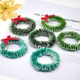 thumbnail image 2 of Mini Corona de Navidad hecha a mano, decoraciones navideñas para el hogar, árbol de Navidad, bricolaje, corona Artificial para boda, colgante de joyería, 2 of 4
