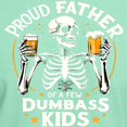 thumbnail image 3 of CafePress - Proud Father Of A Few Dumbass Kids Men's Value T Shirt - Men's Classic Graphic Cotton T-Shirt, 3 of 4