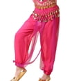 thumbnail image 4 of Pantalones destacados para niños, ropa de danza del vientre para niños, reloj de baile para niños, ropa de actuación, 4 of 4