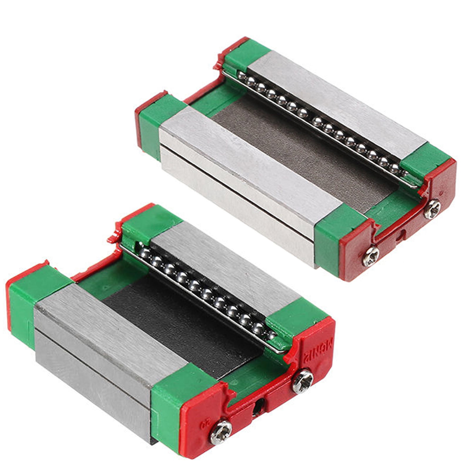 MGN12H 600×12mm Linear Guide Rail Locking Type Slide Rail Carriage CNC Router with 1Pc Sliding Block Linear Motion Rail Kit
