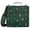 Candy Canes Snow Lanterns, variant on 3 Ring Zipper Binder with Shoulder Strap Waterproof Trapper Keeper 2 Inch D-Ring 500 Sheets Capacity, Dark Navy Blue Plaid
