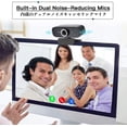 thumbnail image 3 of Webcam for Xbox One and Twitch Streaming HD 1080P PC Camera with Microphones Compatible for MacBook Windows and OBS Twitch YouTube, 3 of 7