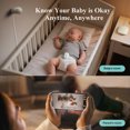 thumbnail image 4 of Sense-U Pro Baby Breathing Monitor, Real-time Alerts for No Breathing, Rollover, Overheating from Anywhere, Arousal Vibration, Audible & App Alerts, Easy Clip-On Design, Portable, Wearable, 4 of 10