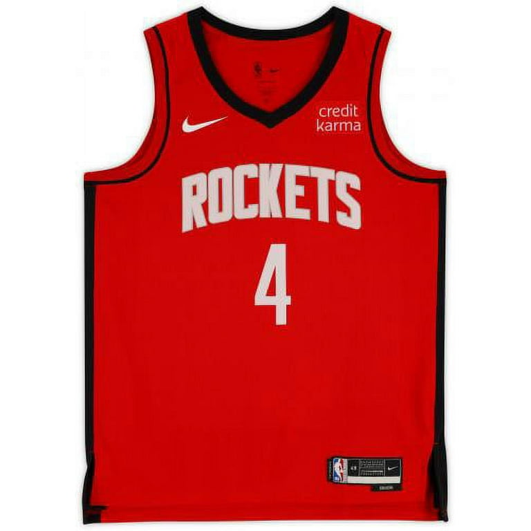 Jalen Green Houston Rockets Autographed Red 2022-2023 Icon Swingman #4  Jersey with Patch - Fanatics Authentic Certified 