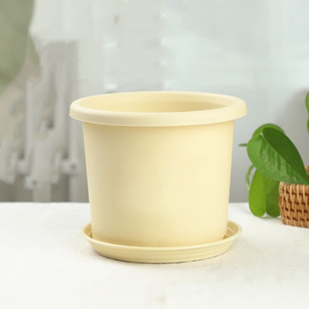 Watering Planter Resin Hanging Flower Plant Pot Lazy Flowerpot