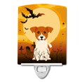 thumbnail image 1 of "Treasures Halloween Russell Terrier Luz nocturna de cerámica, 6x4, multicolor" Caroline's Treasures BB4374CNL, 1 of 1