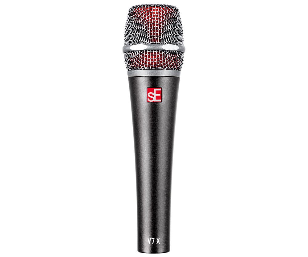 sE Electronics V Pack US Club 6 Drum Microphone Kit with Pair of sE7 and Case