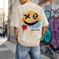 thumbnail image 5 of CONZONE Mens Vintage T-Shirts Short Sleeve Distressed T Shirts for Men Crew Neck Graphic Y2K Streetwear Tee Tops, 5 of 8