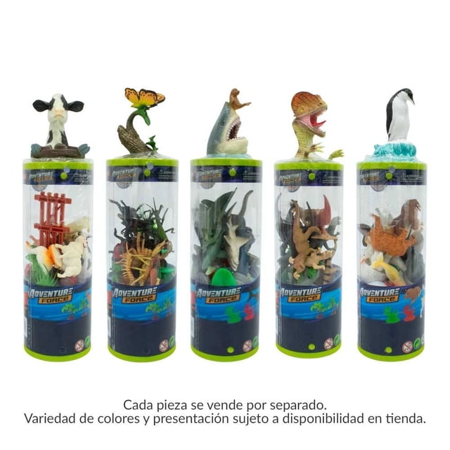 Figuras Adventure Force Contenedor con Animales Varios Modelos 1 Pieza