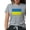 Heather Gray, variant on CafePress - Ukraine S Women's Deluxe T Shirt - Womens Tri-blend T-Shirt