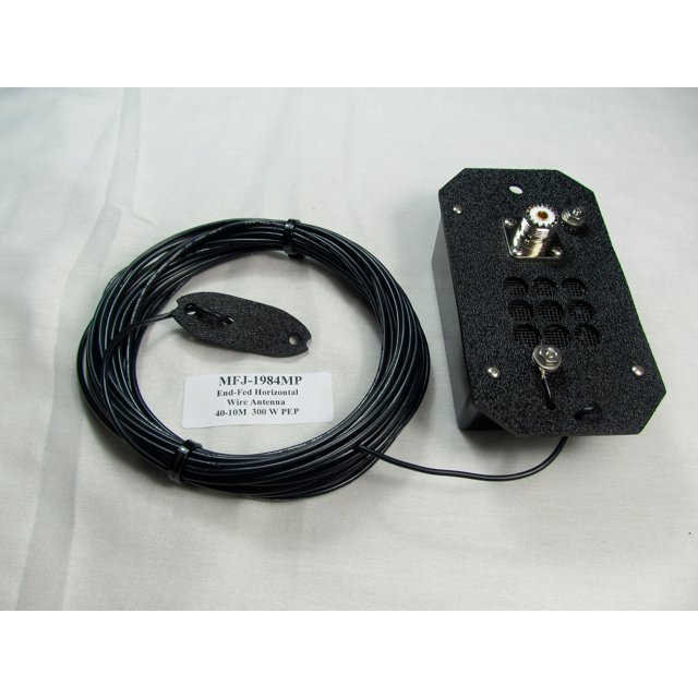 MFJ1984MP Ham Radio END FED, 1/2 WAVE, 4010M, 300W, WIRE ANTENNA