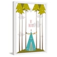 thumbnail image 2 of Marmont Hill Blue Teepee 16-Inch x 24-Inch Framed Wall Art, 2 of 5