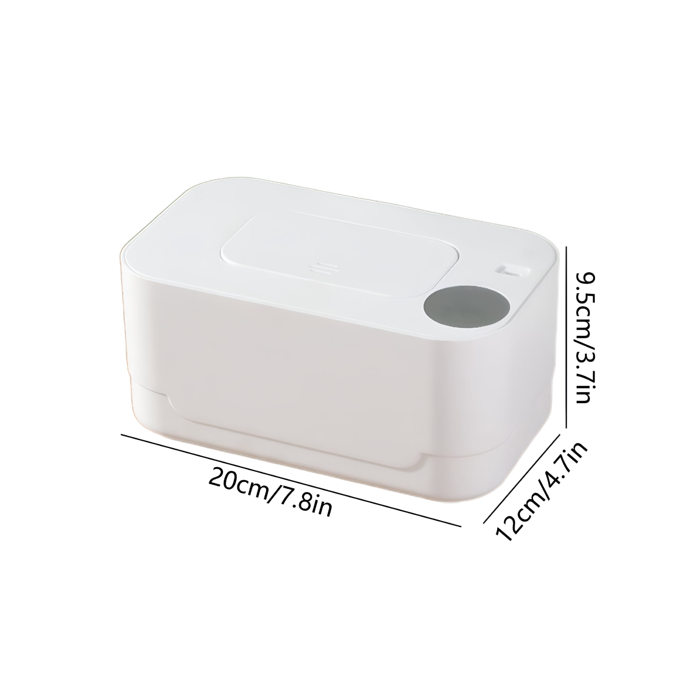 HIBIBUD 2026 New Portable Usb Wipes Warmer Heater with Large Capacity Thermostat Control for Adults Travel Car Home Use Compact Lightweight Easy to Use Wet Wipe Dispenser 24H Constant Temperature
